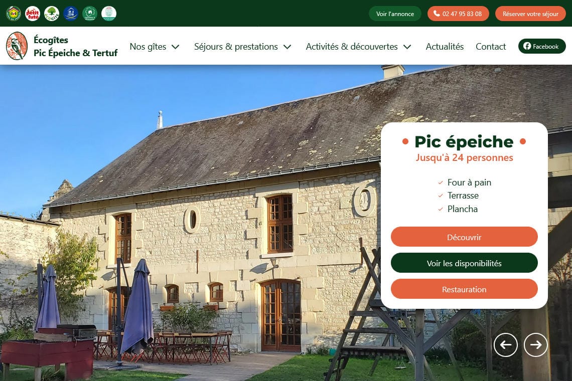 Écogîte Pic Épeiche